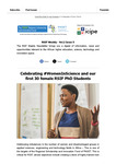 Rsif Weekly Vol.2 No.5 - Celebrating Women InScience by Regional Scholarship and Innovation Fund (Rsif)