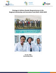Strategy to achieve Gender Responsiveness in the Regional Scholarship and Innovation Fund (Rsif): 2020-2025